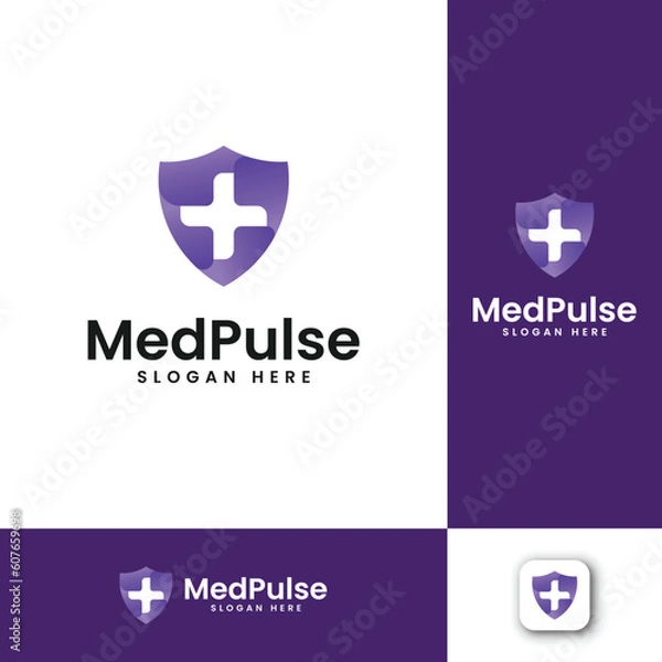 Obraz Medical modern vector logo design 
