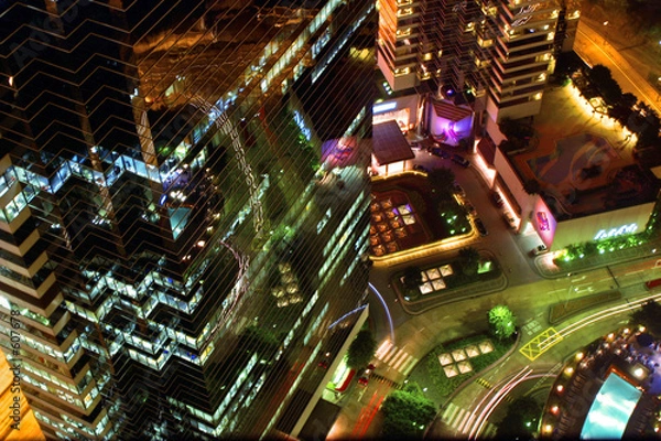 Obraz hong kong at night