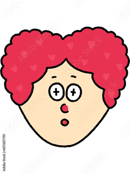 Fototapeta Character emotional 