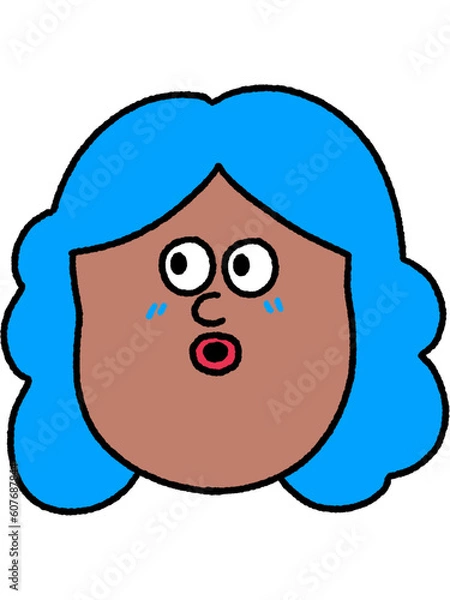Fototapeta Character emotional 