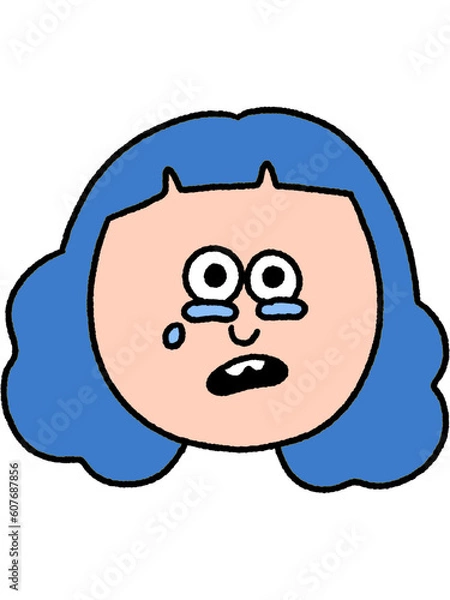 Fototapeta Character emotional 