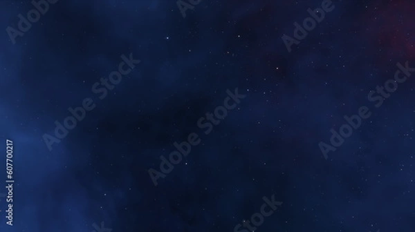 Fototapeta Smoke in light on a dark blue background. Universe star galaxy nebula. 3d render