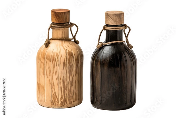 Fototapeta bottles, generative artificial intelligence