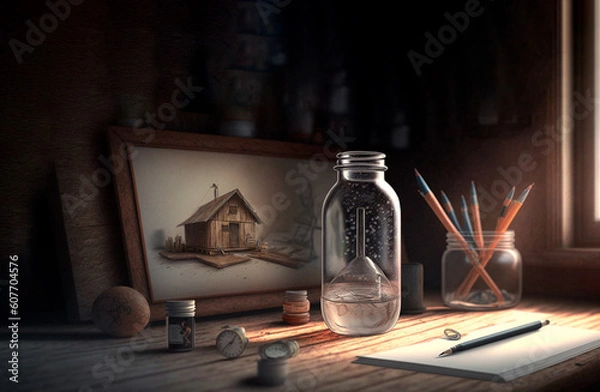 Obraz laboratory, art