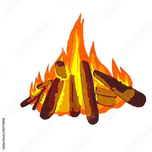 Obraz bonfire
