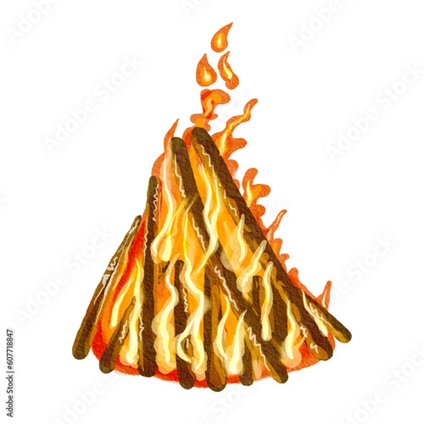 Obraz bonfire
