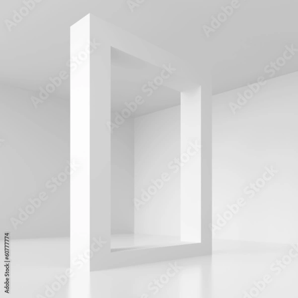 Fototapeta White Interior Background