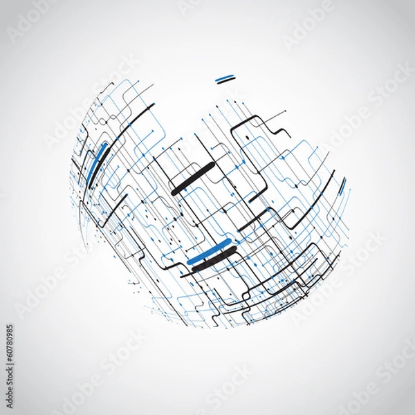 Obraz Space vector light