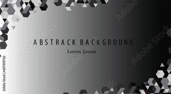 Obraz black and white background