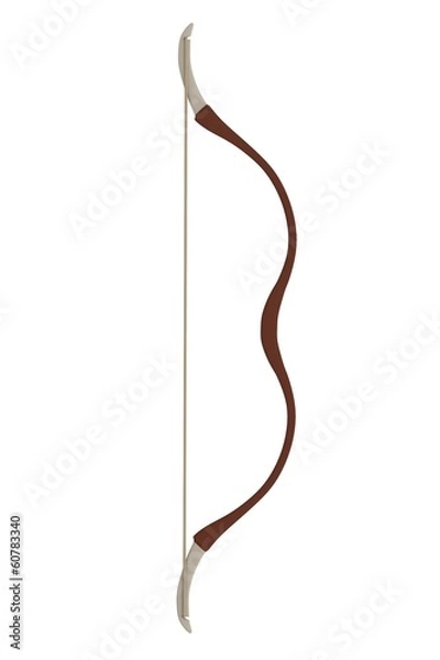 Fototapeta realistic 3d render of bow
