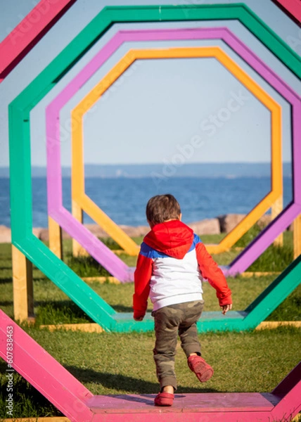 Obraz child on playground