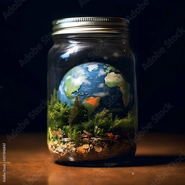 Obraz in a jar