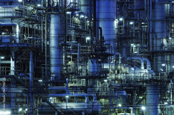 Obraz 四日市の工業地帯