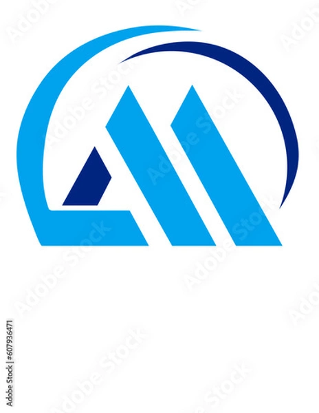 Obraz AG logo design idea for graphices