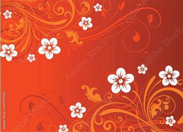 Fototapeta Abstract vector illustration for design.