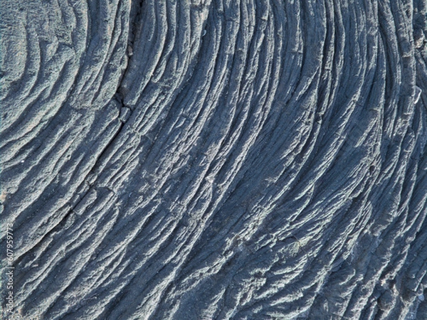 Obraz Solidified lava texture