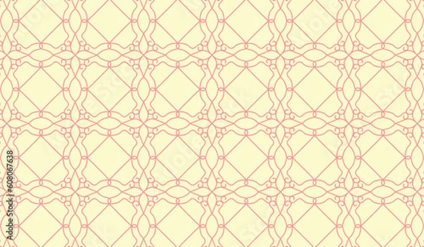 Obraz Geometric seamless Pattern Background Page