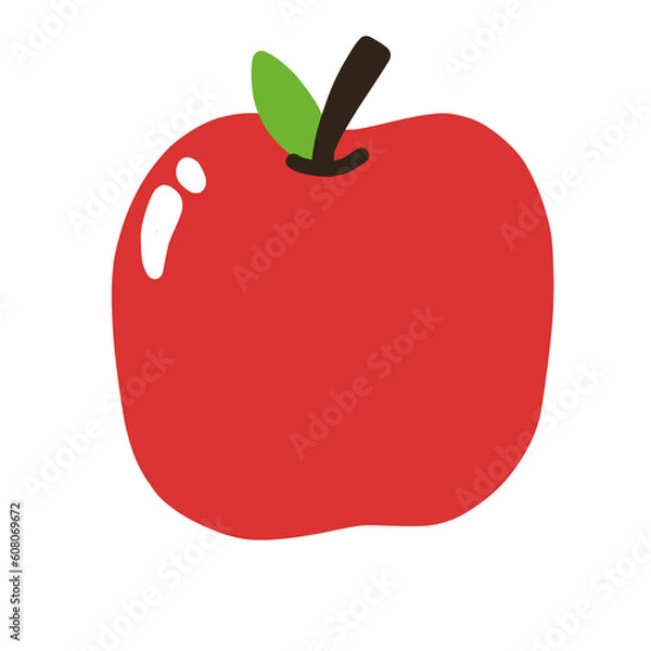 Fototapeta red apple