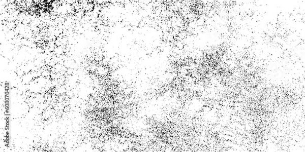 Obraz Abstract dust particle and dust grain texture on white background, dirt overlay or screen effect use for grunge background vintage style. Wall fragment with scratches and cracks