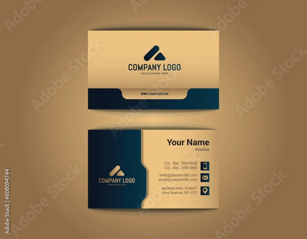Obraz Business card design