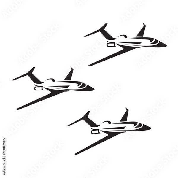 Obraz airplane icon set,symbol vector illustration
