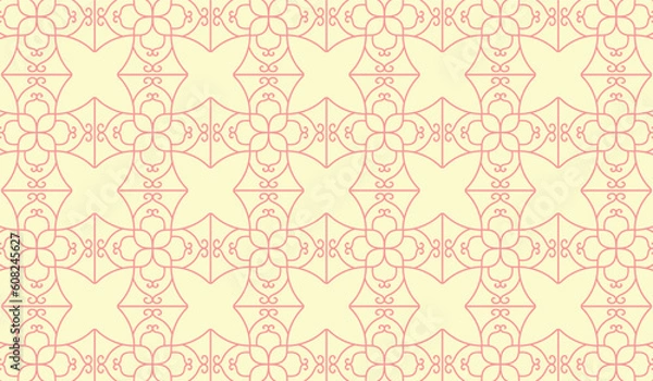 Obraz Geometric seamless Pattern Background Page