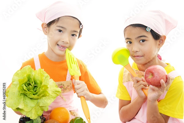 Obraz 笑顔の姉妹