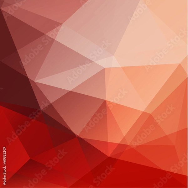 Fototapeta Abstract geometric triangles background