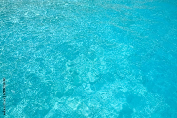 Obraz turquoise sea water background or texture
