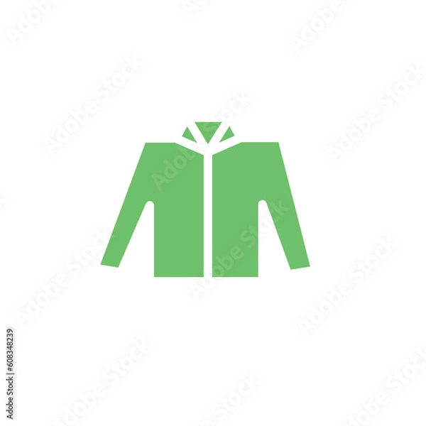 Obraz bomber jacket clothes solid icon