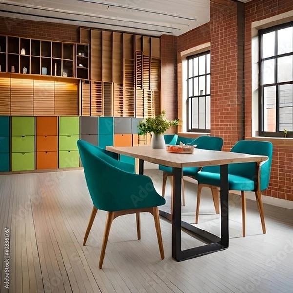 Obraz dining room with table