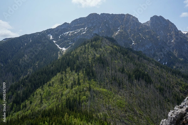 Obraz Giewont, góry w Tatrach