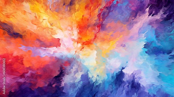 Fototapeta Various Color Splashes 