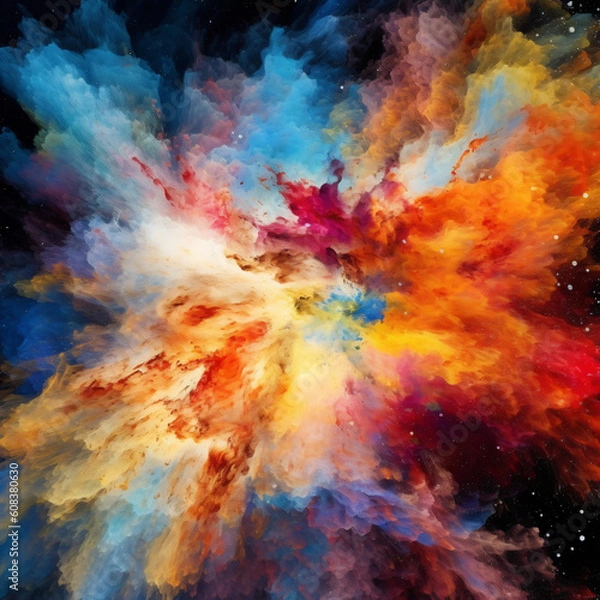 Obraz Various Color Splashes 