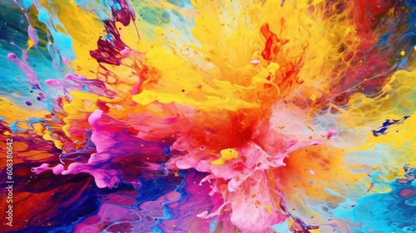 Obraz Various Color Splashes 