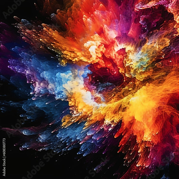 Obraz Various Color Splashes 