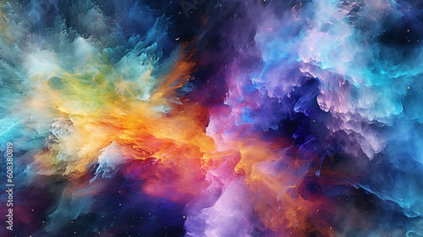 Obraz Various Color Splashes 