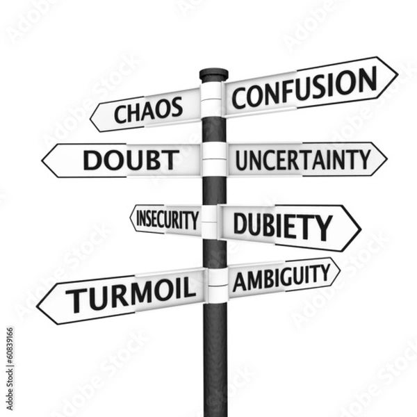 Obraz Confusion signpost
