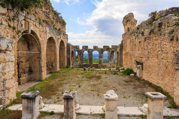 Obraz Unveiling History at Tlos, Muğla, Turkey