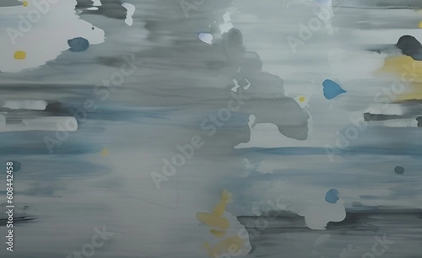 Fototapeta Brushstrokes colorful texture acrylic paint on canvas. picture for artwork design. Modern contemporary art. Abstract art background hand drawn acrylic painting. Digital art illustration