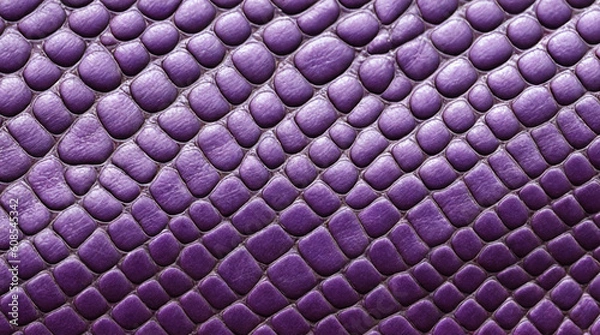 Obraz purple  leather texture  background with generative AI technology