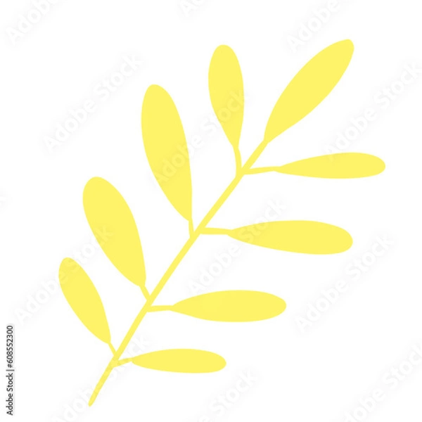 Obraz  leaves minimal