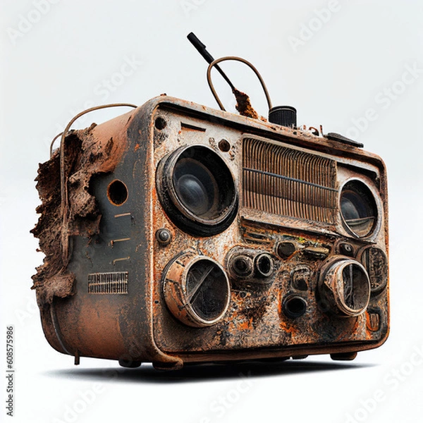 Obraz AI generative aged objects