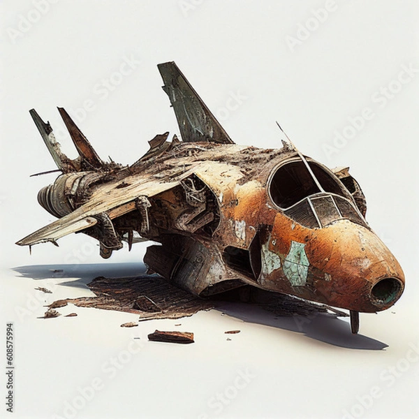 Obraz AI generative aged objects