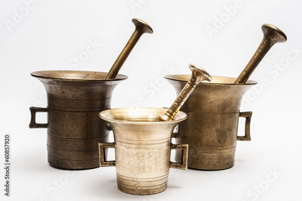 Obraz Bronze mortars