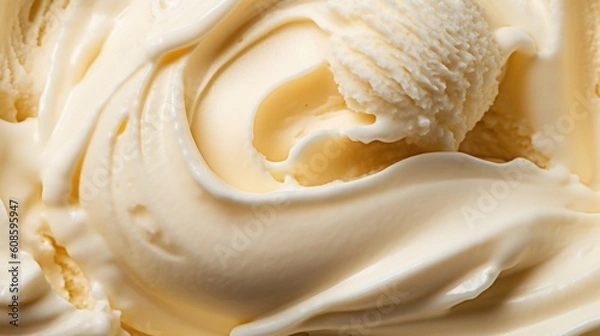 Obraz vanilla ice cream