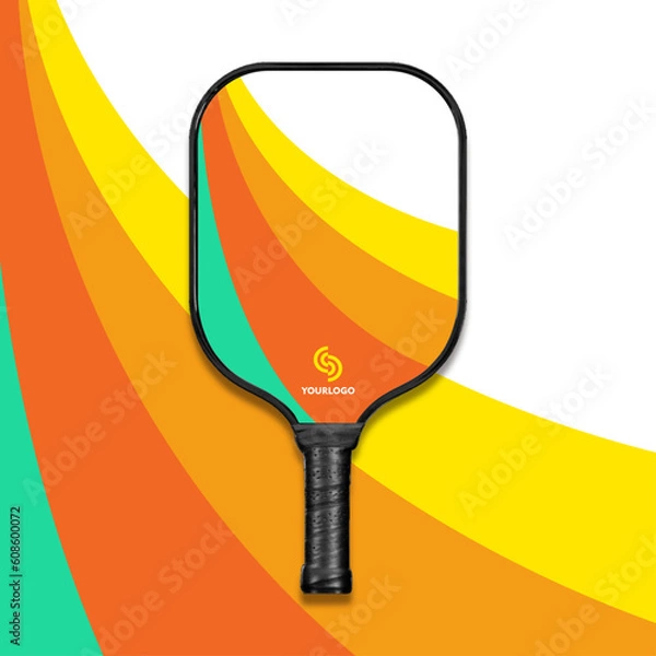 Obraz pickle ball pickball pattern paddle