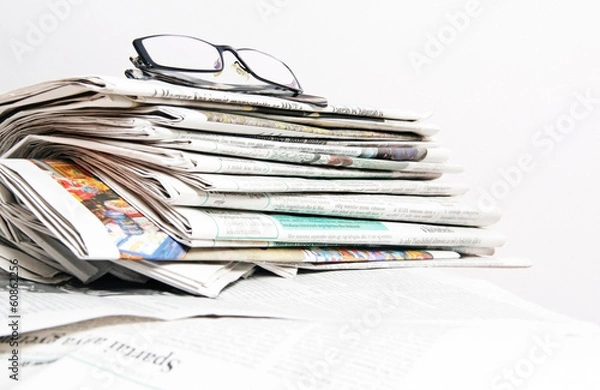Fototapeta newspapers