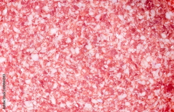 Obraz salami makro