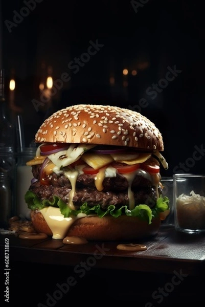 Obraz Gourmet Burger